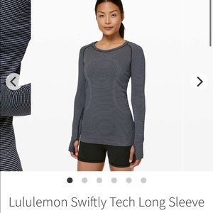 EUC Lululemon swiftly tech long sleeve crew
